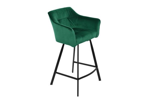 Barová židle LADON Dekorhome - BAREVNÁ VARIANTA: Zelená