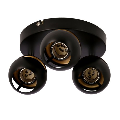 Stropní lampa Boni 3x3W gu10 LED černá
