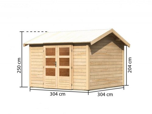 Dřevěný zahradní domek THERES 7 Dekorhome