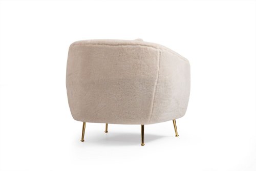 Kreslo ušiak Istiridye - Beige