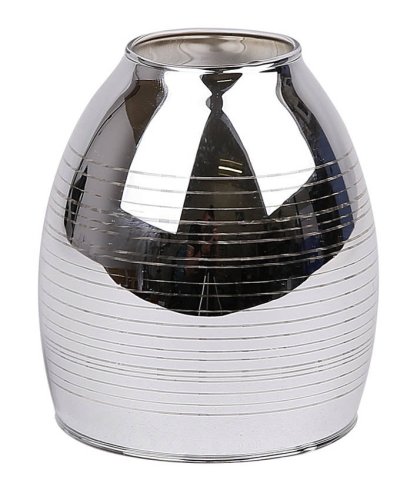 Zrkadlové lakované sklenené tienidlo E14 pre lampy Milton