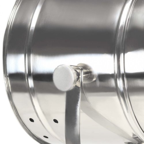 Stojací lampa kov / dřevo Dekorhome