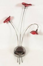 414 L&H Rio nástenná lampa 3X20W G4 12V chróm