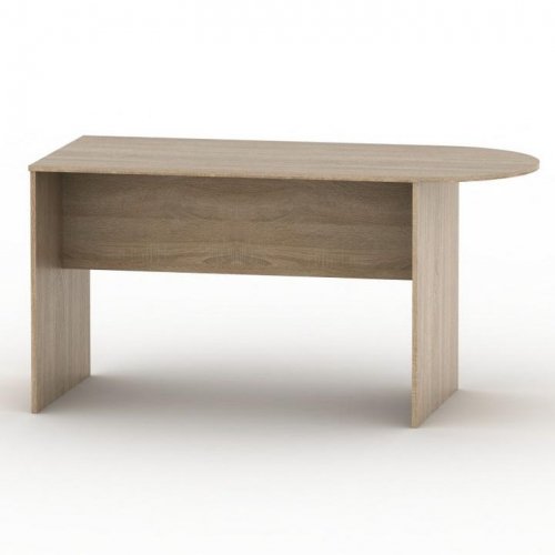 Kancelársky stôl s oblúkom TEMPO AS NEW 022 - BAREVNÁ VARIANTA: Dub sonoma