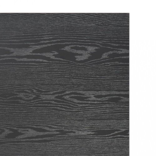 Psací stůl 120x60 cm dřevotříska / ocel Dekorhome - BAREVNÁ VARIANTA: Černá / dub