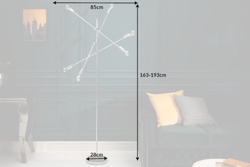 Stojacia lampa GITEGA Dekorhome