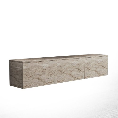 TV stolek Neon Illuminated - Travertine