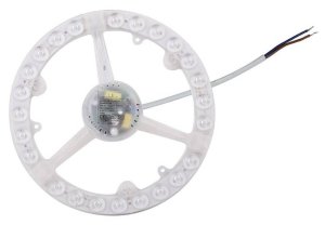 LED panel 24W 4000K 23cm neutrální bílá rozeta pro stropní svítidlo Merc03