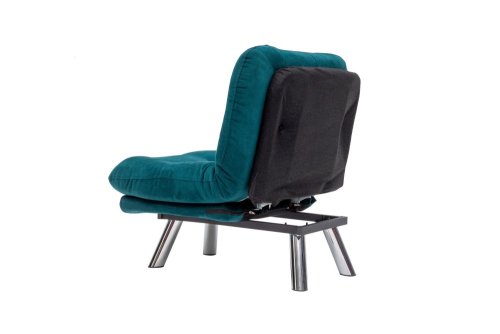 Rozkládací křeslo Misa Small Solo - Petrol Green