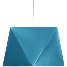 Stropná lampa závesná 1X60W E27 tyrkysová HEXAGEN