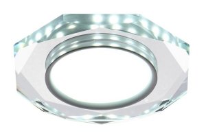 Stropní svítidlo bílé osmihranné LED SSP-24