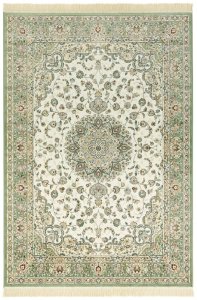 Kusový koberec Naveh 104379 Ivory/Green 95x140 cm