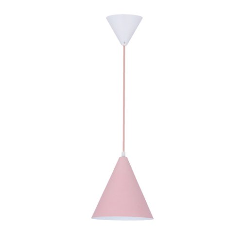 Závesná lampa VOSS 1xE27 - BAREVNÁ VARIANTA: Ružová