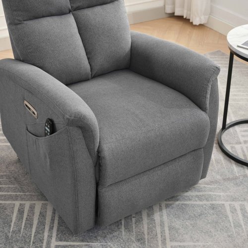 Masážne polohovacie kreslo s USB TV-929
