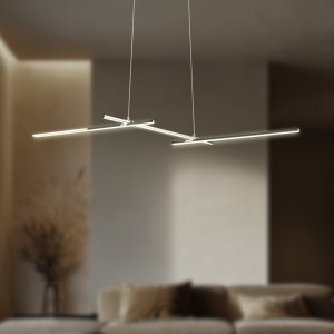 Závěsné svítidlo APETI THASOS LED 23W 103cm chrom