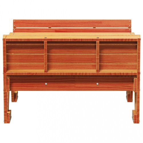 Piknikový stůl pro děti voskově hnědý 88 x 122 x 58 cm borovice