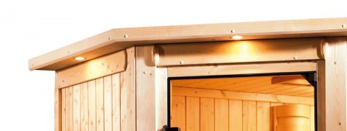 Interiérová fínska sauna SAHIB 2 Dekorhome