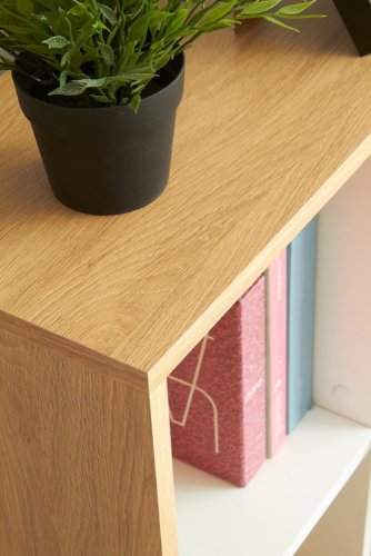 Písací stôl s úložným priestorom GROSSO - BAREVNÁ VARIANTA: Biela