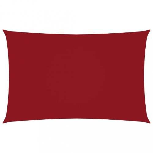 Stínící plachta obdélníková 2,5 x 5 m oxfordská látka Dekorhome - BAREVNÁ VARIANTA: Červená