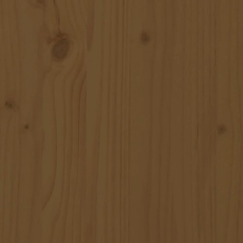 Zahradní lavice medově hnědá 80x38x45 cm masivní borové dřevo