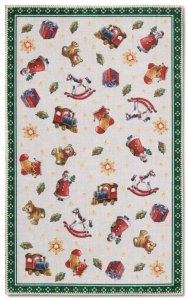 Kusový koberec Villeroy & Boch Toy's delight s potiskem 106193 Green, Multicolor 50x80 cm