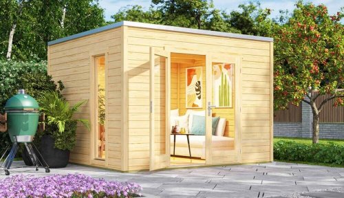 Luxusný drevený záhradný domček P 285 (3x2,5m)