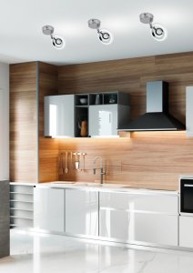 Nástenná lampa 1X6W LED chróm 3000K CELT