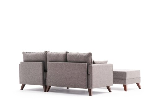 Rohová rozkladacia pohovka Bella Mini Corner Sofa Right - Brown
