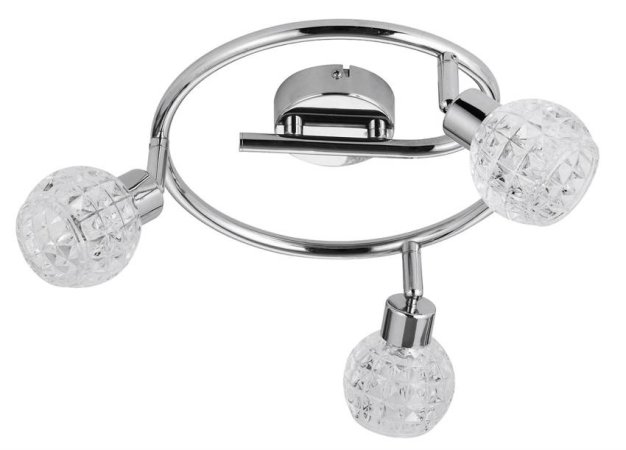 Candellux Olimp Spiral 3x40W G9 chróm