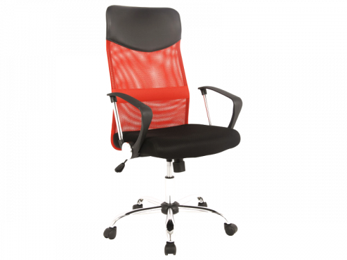 Kancelářská židle Q-025 - BAREVNÁ VARIANTA: Červená