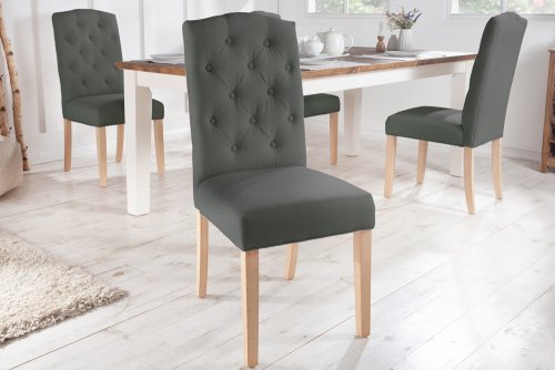 Chesterfield jídelní židle 2 ks FRIXON Dekorhome