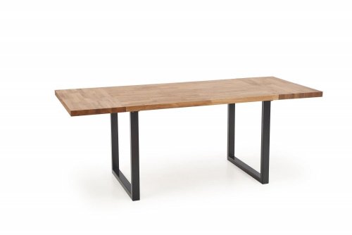 Jedálenský stôl RADUS masívny dub - ROZMER: 160x90 cm