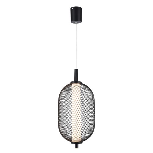 Závesná lampa PUMA s drôteným tienidlom 15 x 30 cm – dizajnová stolová LED lampa 3000K