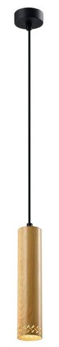 Závesná lampa TUBO 1xGU10 25 cm - BAREVNÁ VARIANTA: Hnedá
