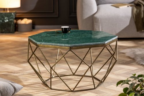 Konferenční stolek ANUBIS Dekorhome - BAREVNÁ VARIANTA: Zelená