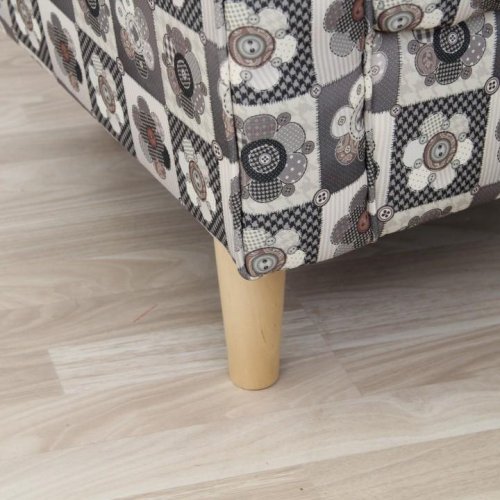 Kreslo s taburetom ASTRID