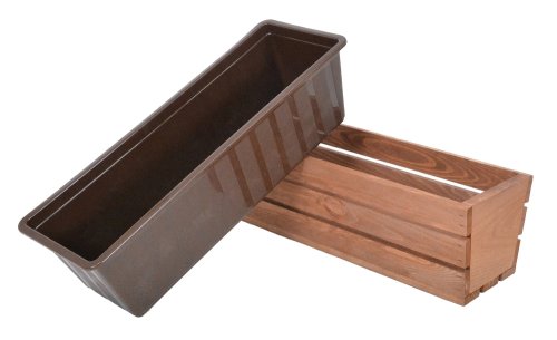 Dřevěný truhlík MODERN