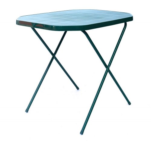 Kempingový stôl CAMPING 53x70 - BAREVNÁ VARIANTA: Zelená