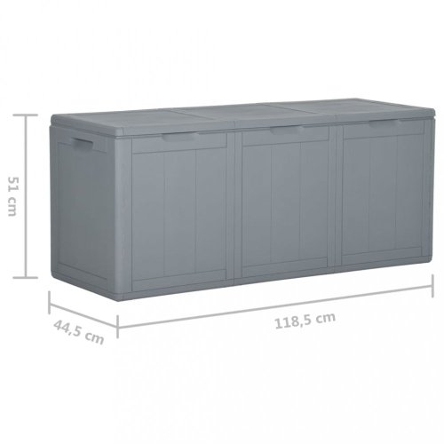 Zahradní úložný box 270l PP Dekorhome