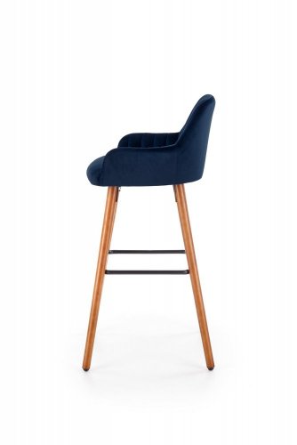 Barová stolička H-93 - BAREVNÁ VARIANTA: Modrá