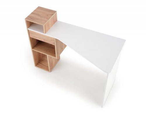 Písací stôl CONTI - BAREVNÁ VARIANTA: Antracit / dub wotan