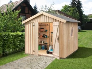 Dřevěný zahradní domek 349