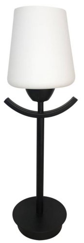Černobílá stolní lampa London