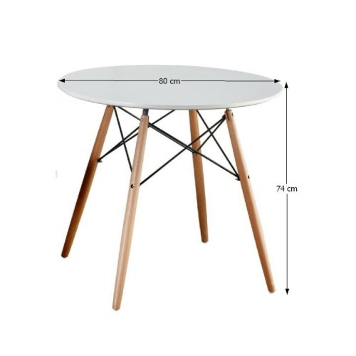 Jedálenský stôl GAMIN NEW - PRIEMER: 60 cm