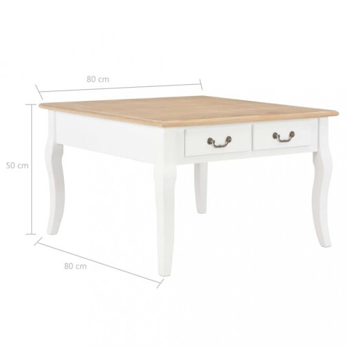 Konferenční stolek Acate dřevo / MDF Dekorhome - BAREVNÁ VARIANTA: Hnědá / šedá