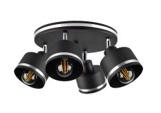 Stropní bodová lampa WAMA 4xE27