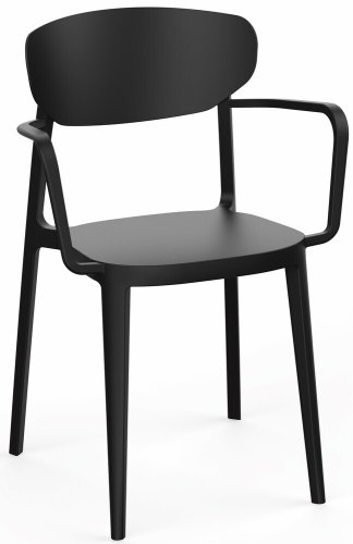 Jídelní židle MARE ARMCHAIR - BAREVNÁ VARIANTA: Černá