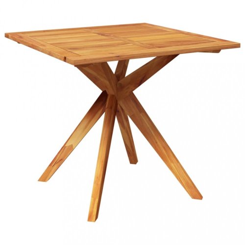 Zahradní stolek 85 x 85 x 75 cm masivní akáciové dřevo