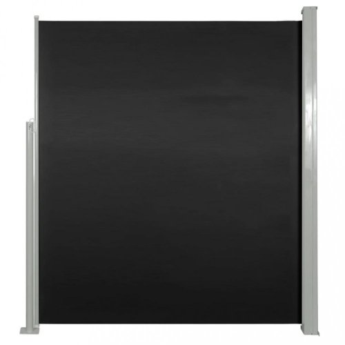 Zatahovací boční markýza 160x500 cm Dekorhome - BAREVNÁ VARIANTA: Černá
