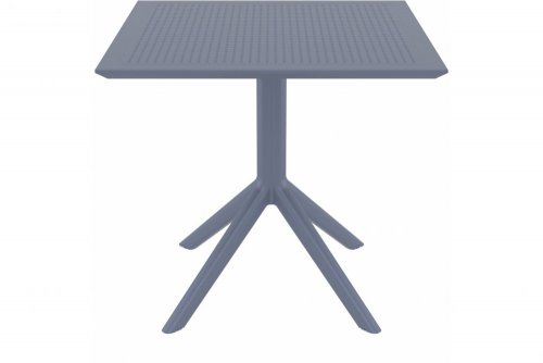 Zahradní stůl 80 cm - BAREVNÁ VARIANTA: Tmavě šedá
